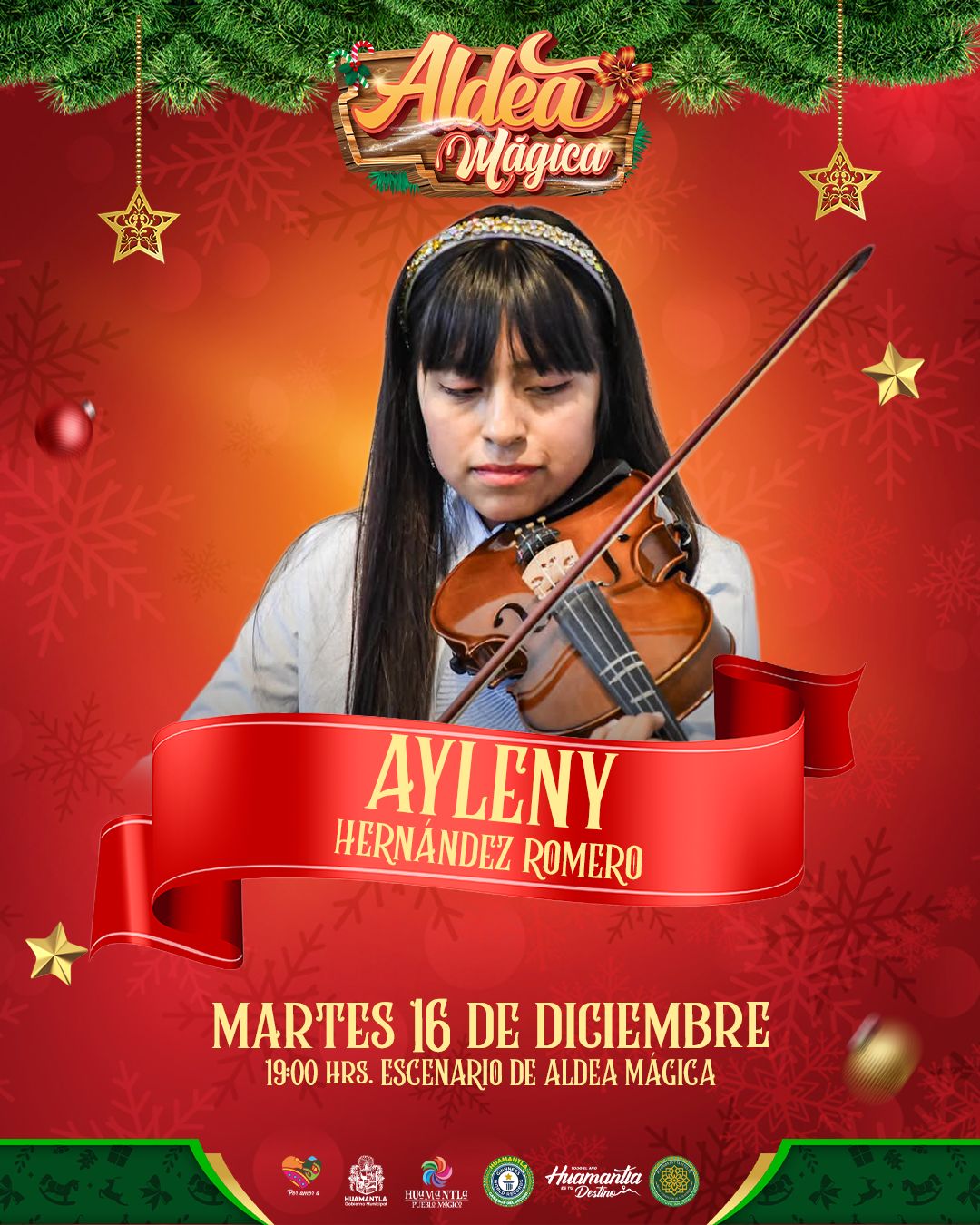 LA MÚSICA ENGALANA LA ALDEA MÁGICA CON LA PRESENTACIÓN DE AYLENY HERNÁNDEZ ROMERO