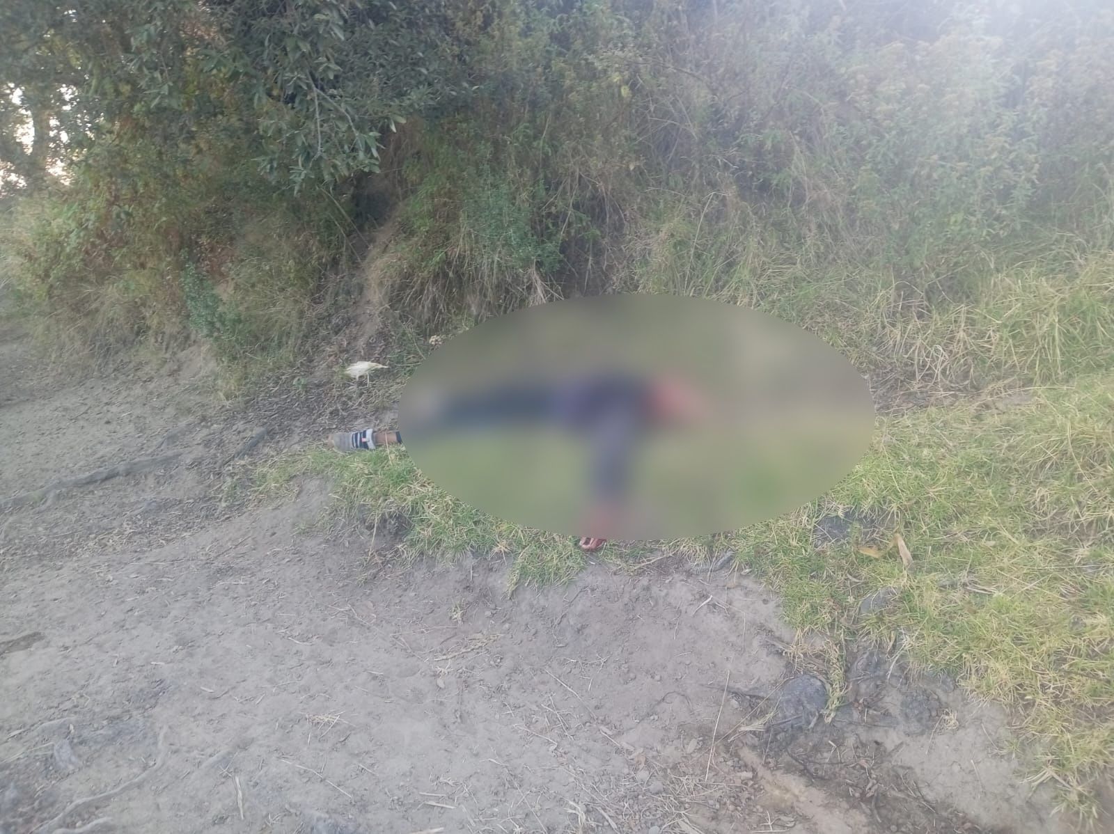 ATIENDE DIRECCIÓN DE SEGURIDAD PÚBLICA DE HUAMANTLA REPORTE POR HALLAZGO DE PERSONA SIN VIDA EN LA ZONA DE LA MALINCHE