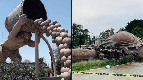 CAE “EL COLOTERO” EN ÁLAMO; ANUNCIAN RECONSTRUCCIÓN DE UNA RÉPLICA EXACTA