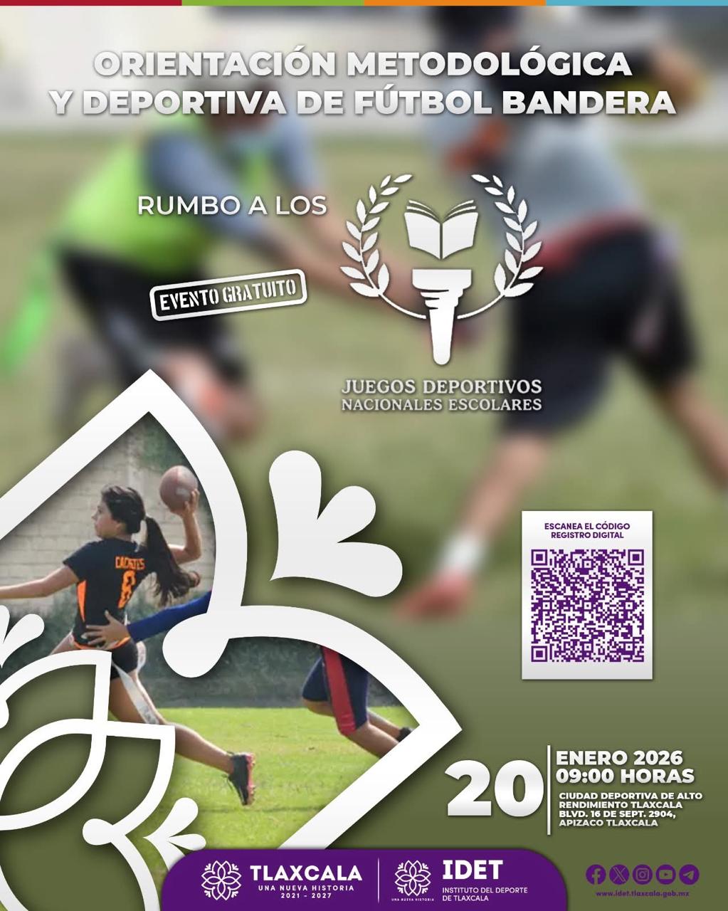 IMPARTIRÁ IDET CURSOS GRATUITOS DE ORIENTACIÓN METODOLÓGICA RUMBO A LOS JUEGOS DEPORTIVOS NACIONALES ESCOLARES