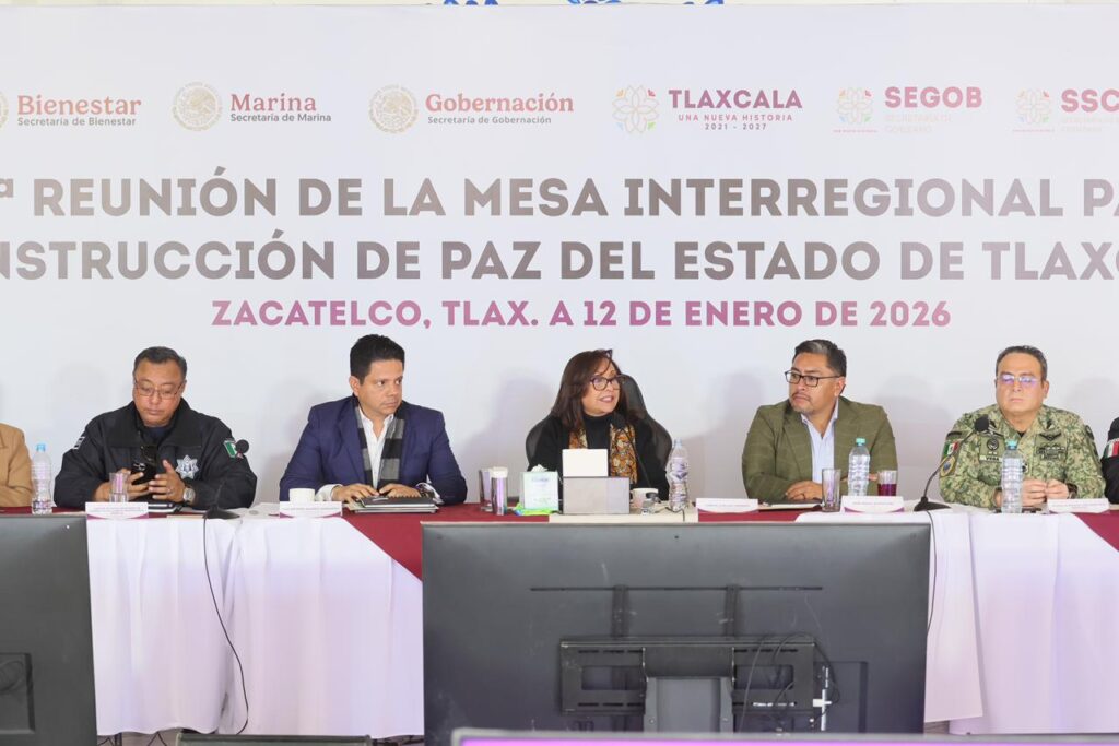 ”LA PAZ EN TLAXCALA ES RESULTADO DEL TRABAJO COORDINADO ENTRE AUTORIDADES Y CIUDADANÍA”: LORENA CUÉLLAR