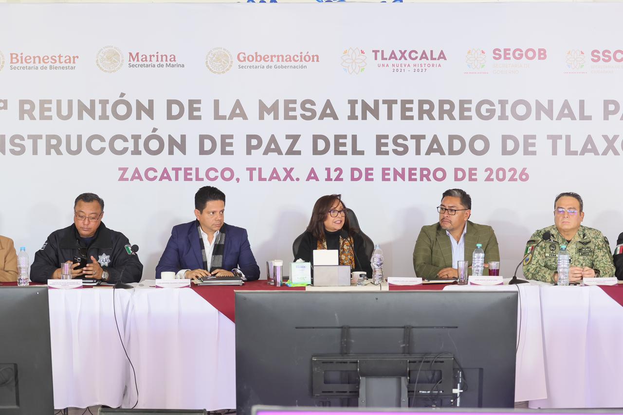”LA PAZ EN TLAXCALA ES RESULTADO DEL TRABAJO COORDINADO ENTRE AUTORIDADES Y CIUDADANÍA”: LORENA CUÉLLAR