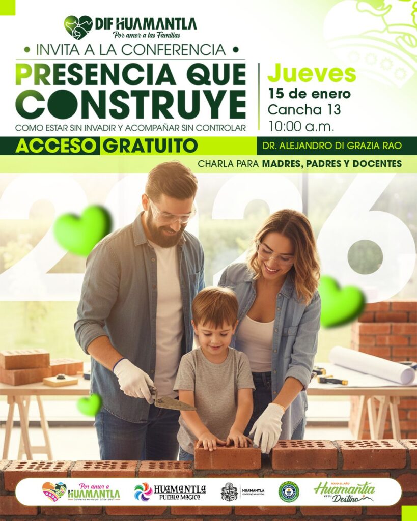 DIF de Huamantla impulsa ciclo de conferencias para fortalecer el desarrollo emocional de niñas, niños y adolescentes