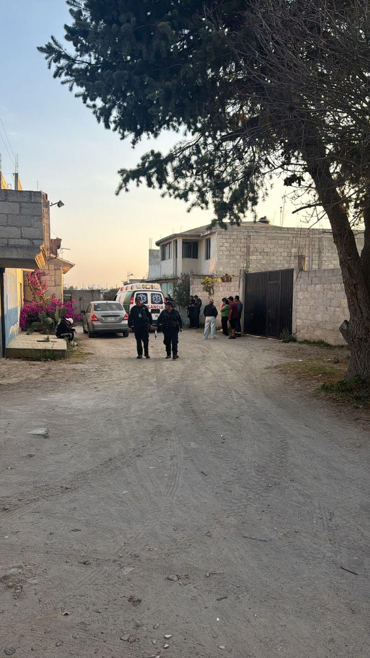 Atienden autoridades municipales reporte por persona sin signos vitales en Huamantla