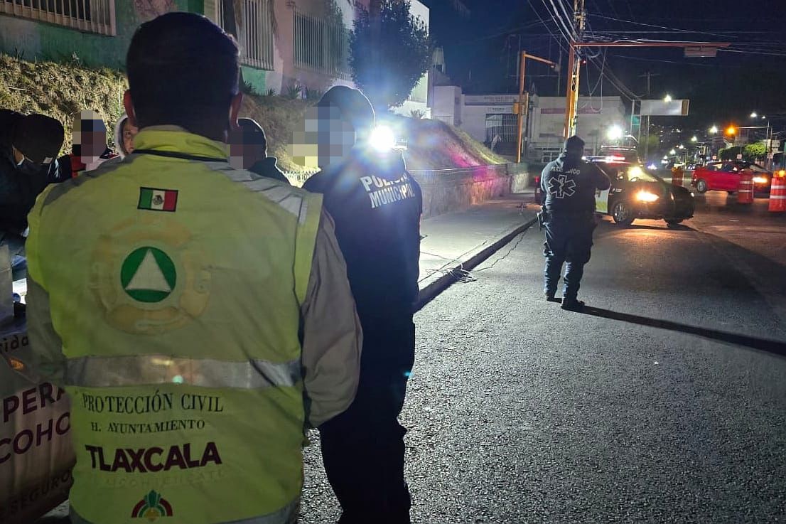 CON OPERATIVO DE ALCOHOLIMETRÍA AYUNTAMIENTO DE TLAXCALA CUIDA A LA POBLACIÓN Y PREVIENE ACCIDENTES