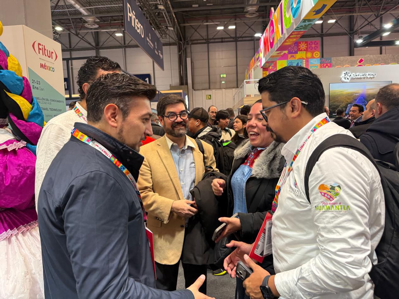 Salvador Santos Cedillo impulsa una agenda estratégica para posicionar a Huamantla en FITUR Madrid