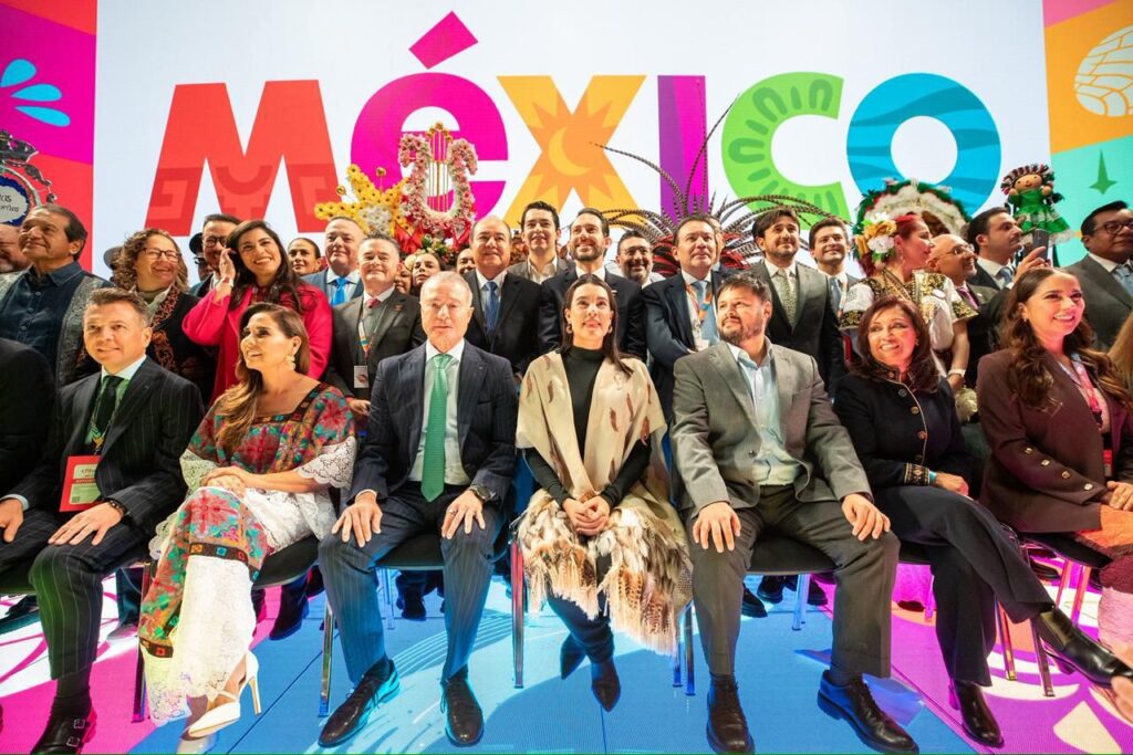 PARTICIPA LORENA CUÉLLAR EN LA INAUGURACIÓN DEL PABELLÓN DE MÉXICO EN LA FITUR 2026