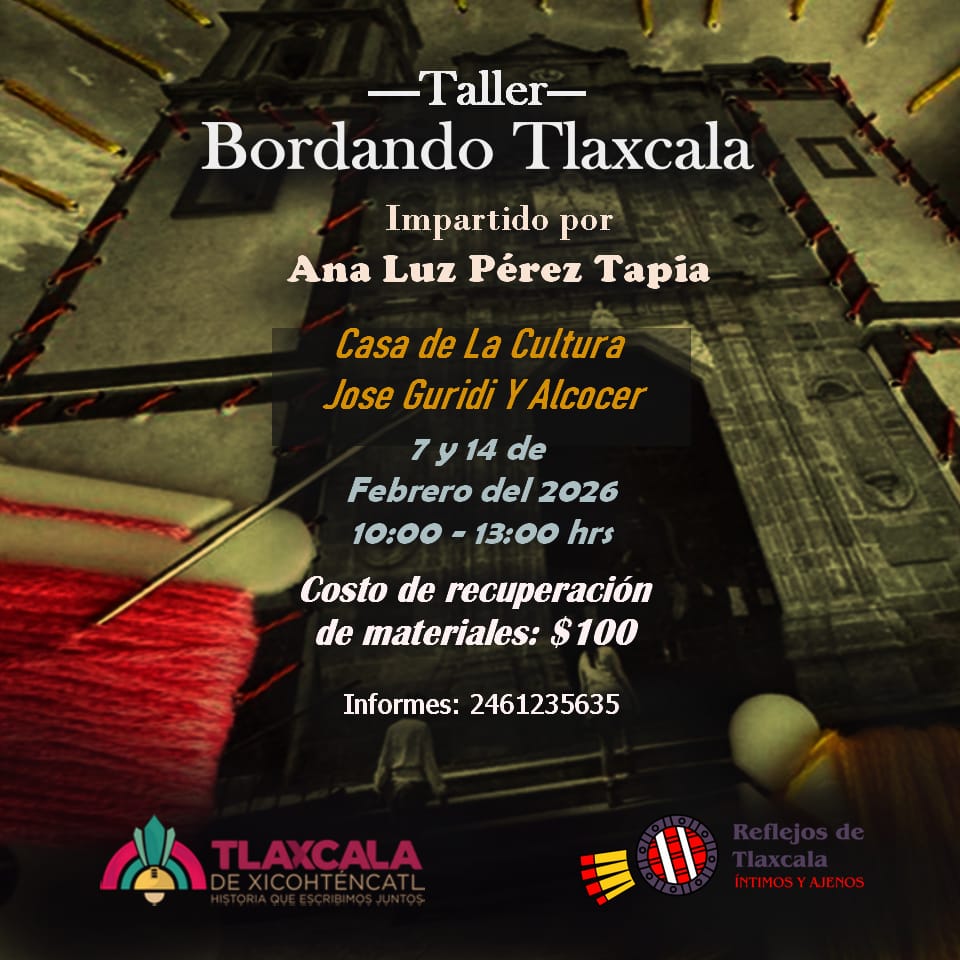 EL AYUNTAMIENTO DE TLAXCALA PONDRÁ EN MARCHA NUEVOS TALLERES ARTÍSTICOS TEMPORALES