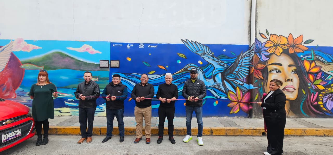 MURALES CONVIERTEN AL ZAHUAPAN EN MEMORIA VIVA Y LLAMAN AL CUIDADO COLECTIVO DEL AGUA