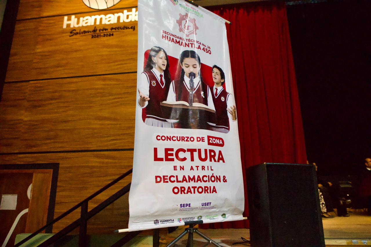 ESTUDIANTES DE ESCUELAS TÉCNICAS DEMUESTRAN SU TALENTO EN CONCURSO DE ORATORIA, DECLAMACIÓN Y LECTURA EN ATRIL