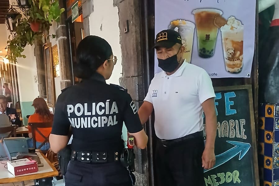 ACCIONES DE SEGURIDAD CONTRIBUYEN A ELEVAR LA PAZ Y LA TRANQUILIDAD DE LA CIUDADANÍA EN TLAXCALA CAPITAL: ALFONSO SÁNCHEZ GARCÍA