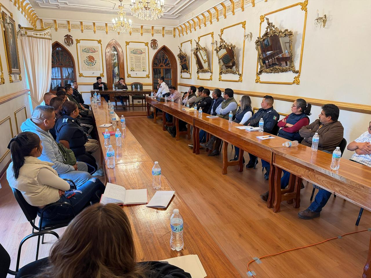 Gobierno de Huamantla refuerza acciones en materia de seguridad con mesa de trabajo interinstitucional