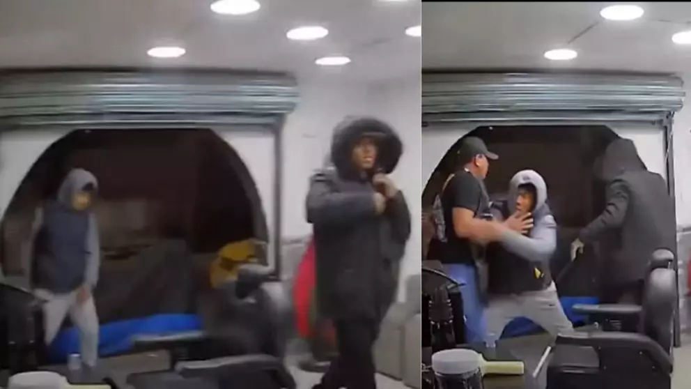 VALENTÍA O IMPRUDENCIA: BARBERO ENFRENTA A ASALTANTES ARMADOS Y LOS HACE HUIR EN SAN PABLO DEL MONTE