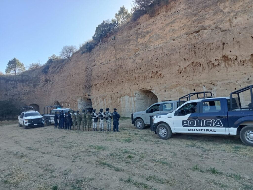 CAEN OCHO VEHÍCULOS ROBADOS EN LAS “MINAS ENCANTADAS”: OPERATIVO DEL MANDO ÚNICO DESMANTELA PRESUNTO PUNTO DE RESGUARDO CRIMINAL
