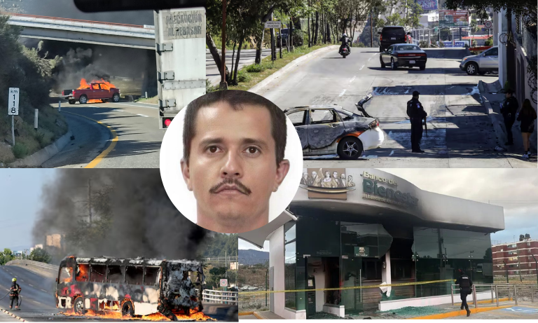 CAÍDA HISTÓRICA: EJÉRCITO ABATE A “EL MENCHO” Y DESATA OLA DE VIOLENCIA EN 20 ESTADOS