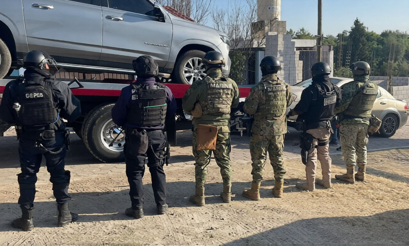 GOLPE AL CRIMEN ORGANIZADO EN TLAXCALA: CAE RESGUARDO DE VEHÍCULOS LIGADOS AL CJNG