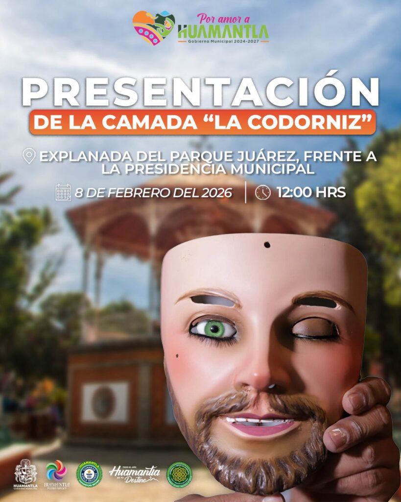 HUAMANTLA SE LLENARÁ DE MÚSICA Y ALEGRIA CON LA PRESENTACIÓN DE LA CAMADA DE HUEHUES “LA CODORNIZ”