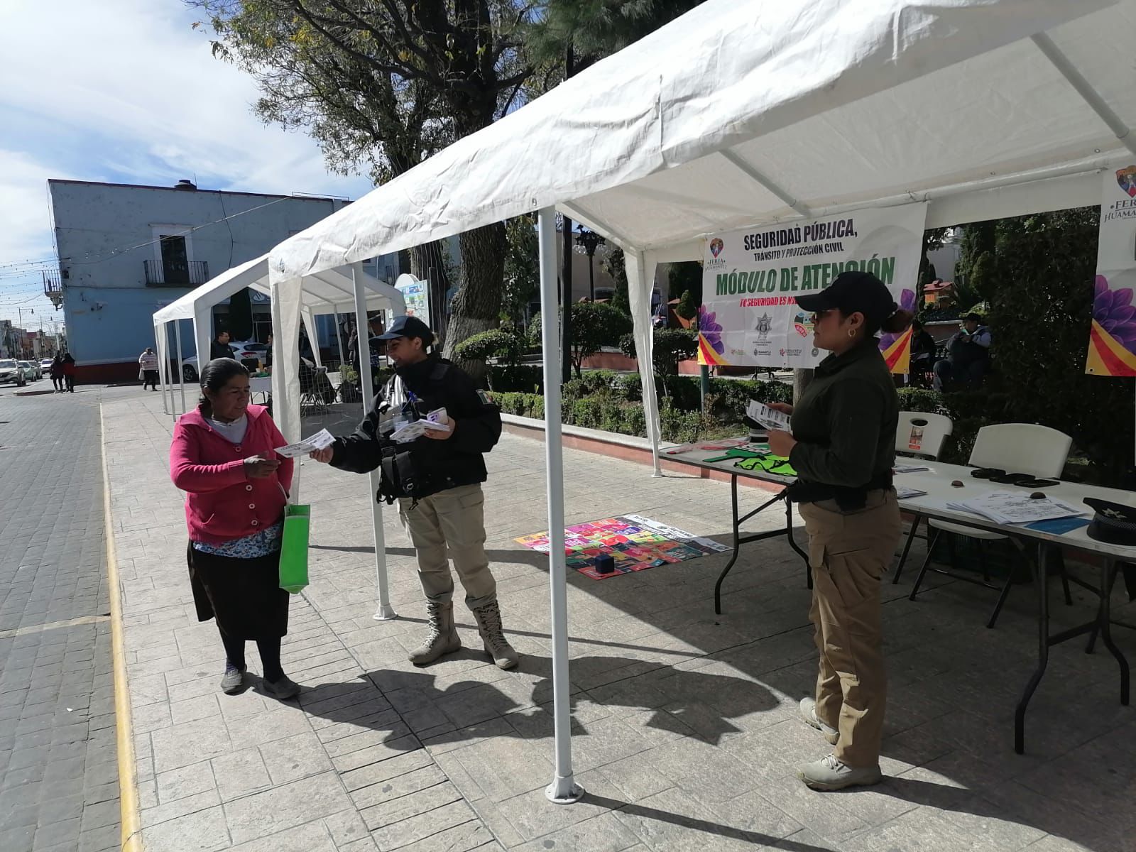 Refuerza Huamantla acciones de proximidad social para prevenir delitos y atender a la ciudadanía
