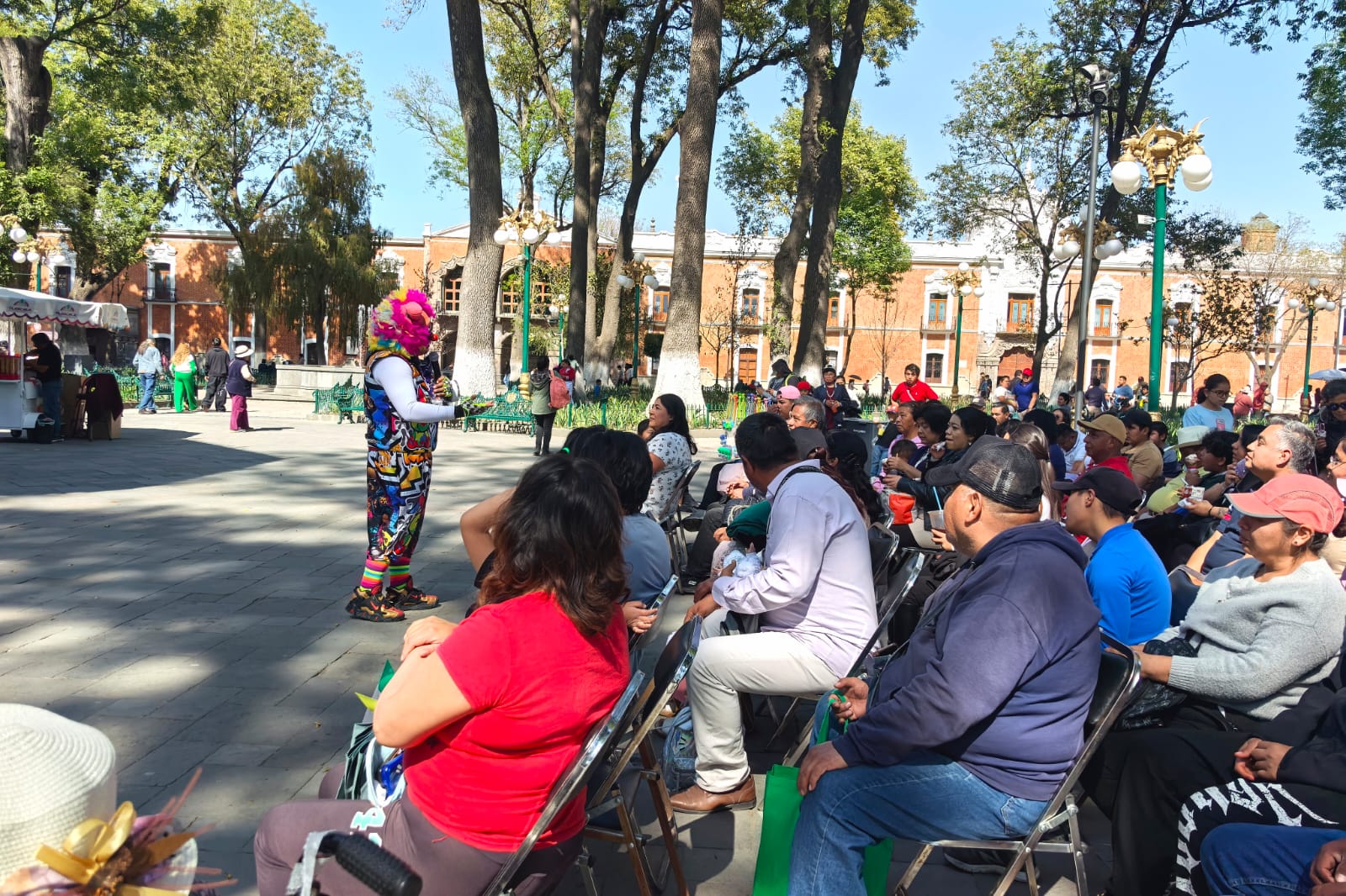 PROMUEVE GOBIERNO DE ALFONSO SÁNCHEZ GARCÍA DOMINGOS FAMILIARES CON PRESENTACIÓN DEL PAYASO SPONCH