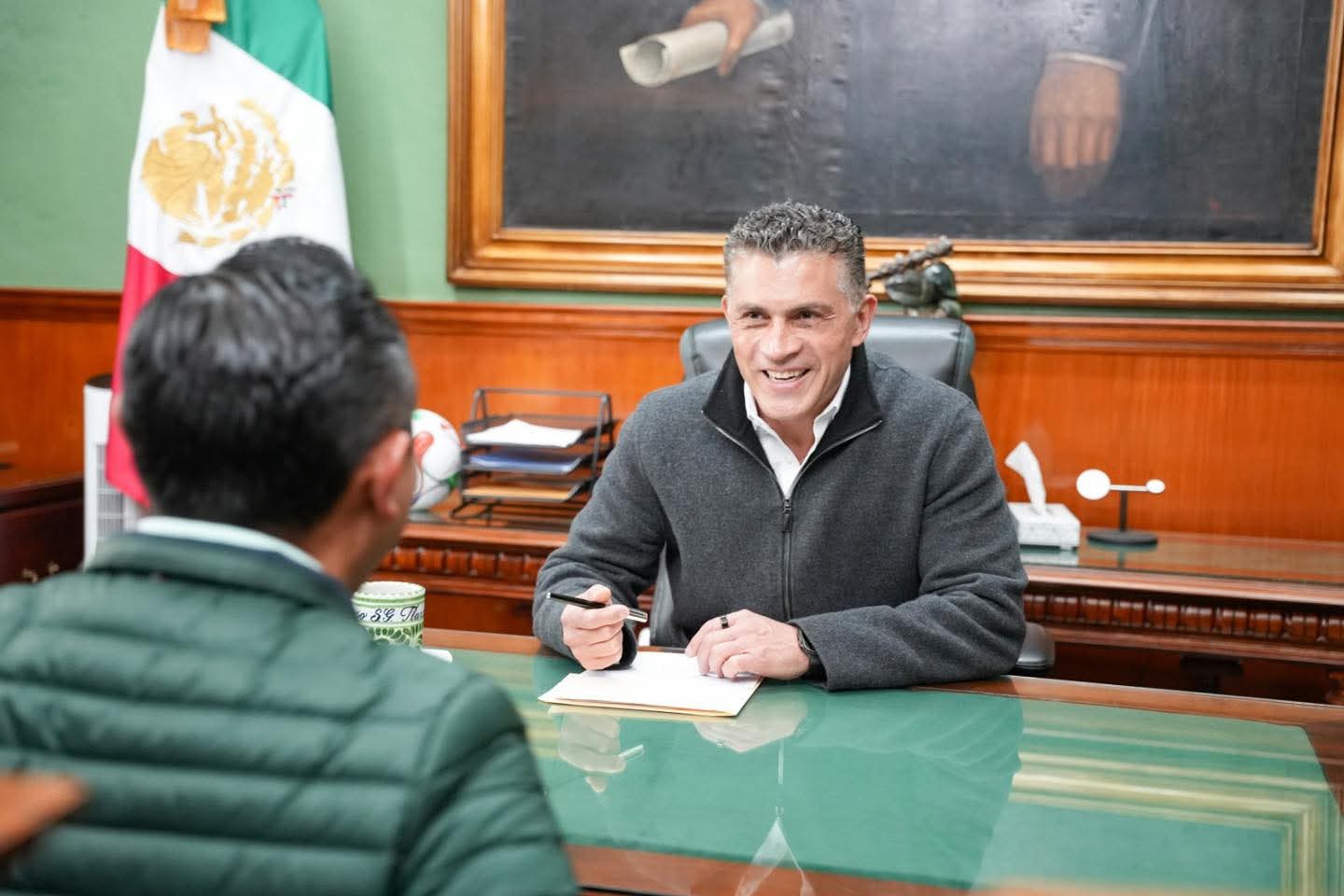 TLAXCALA IMPULSA AGENDA VERDE: ALFONSO SÁNCHEZ SE REÚNE CON MEDIO AMBIENTE PARA NUEVOS PROYECTOS ECOLÓGICOS
