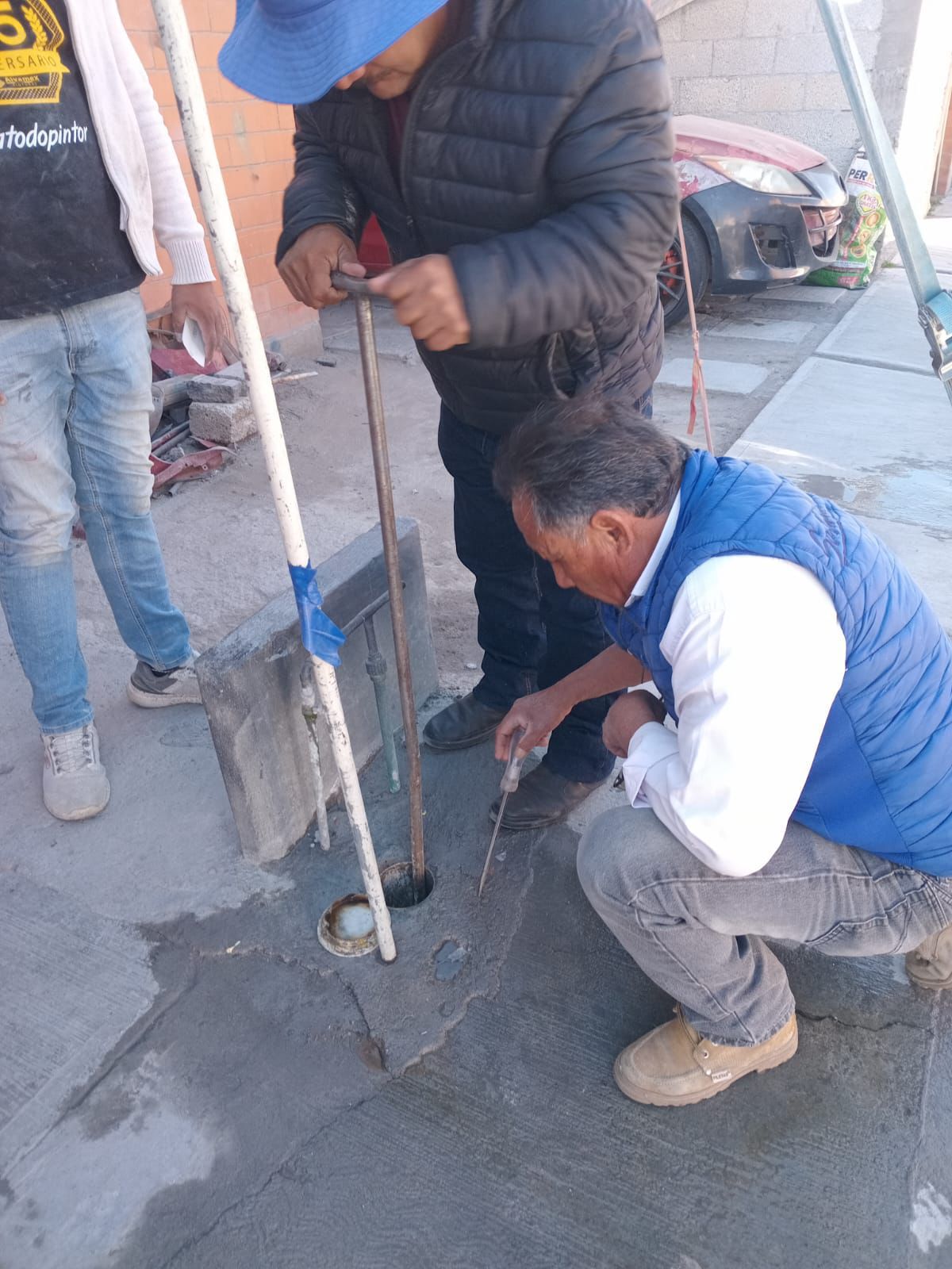 El trabajo en campo de CAPAMH no se detiene; continúan acciones para fortalecer el servicio de agua en Huamantla