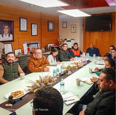 UPTLAX Y AYUNTAMIENTO DE ZACATELCO COORDINAN ACCIONES PARA REFORZAR LA SEGURIDAD DE ESTUDIANTES