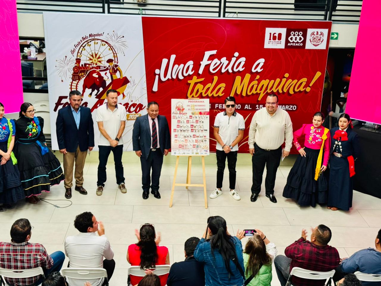 ¡APIZACO SE ENCIENDE! PRESENTAN LA CARTELERA DE LA FERIA POR EL 160 ANIVERSARIO CON MÁS DE 50 EVENTOS Y ARTISTAS DE PRIMER NIVEL