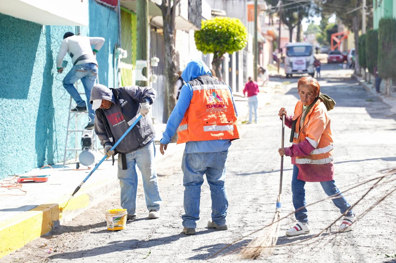 DESTACA ALCALDE ALFONSO SÁNCHEZ COLABORACIÓN DE VECINAS Y VECINOS EN ACCIONES DE MENOS ESCRITORIO Y MÁS TERRITORIO