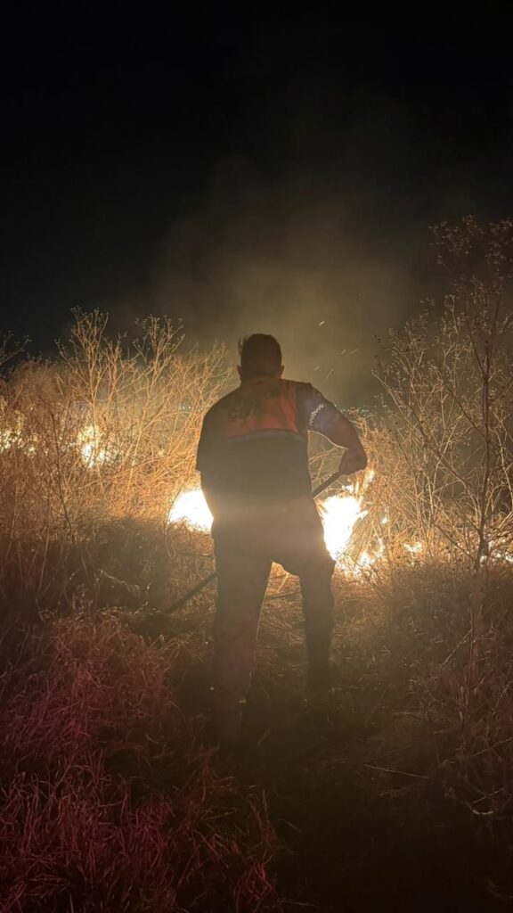 PROTECCIÓN CIVIL DE HUAMANTLA LLAMA A EVITAR LA QUEMA DE PASTIZALES