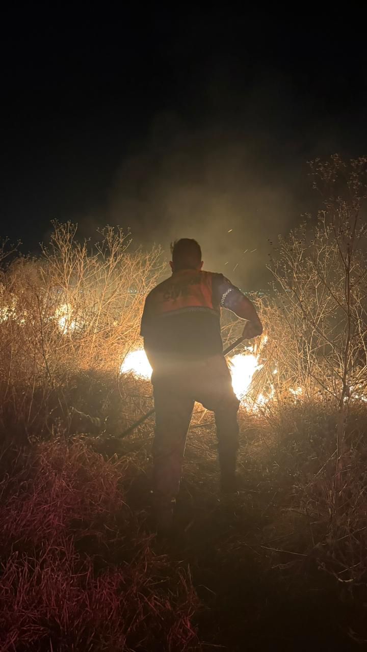 PROTECCIÓN CIVIL DE HUAMANTLA LLAMA A EVITAR LA QUEMA DE PASTIZALES