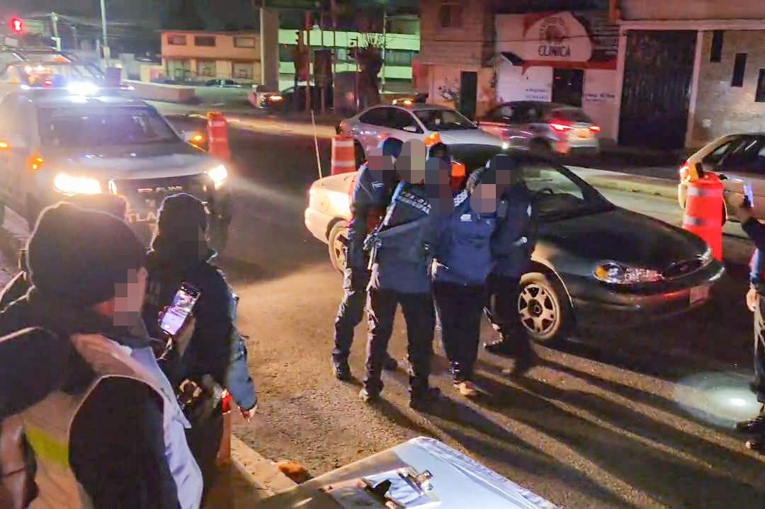 GOBIERNO MUNICIPAL DE TLAXCALA DESPLEGÓ OPERATIVO DE ALCOHOLIMETRÍA PARA REDUCIR ACCIDENTES VIALES