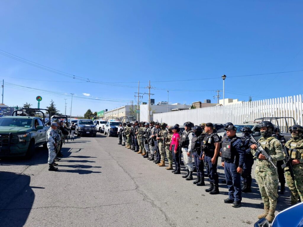 REFUERZAN SEGURIDAD EN HUAMANTLA CON TRABAJO INTERINSTITUCIONAL COORDINADO