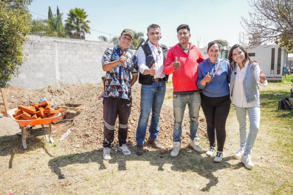 SUPERVISA ALFONSO SÁNCHEZ GARCÍA INSTALACIÓN DE BIODIGESTORES EN SAN SEBASTIÁN ATLAHAPA