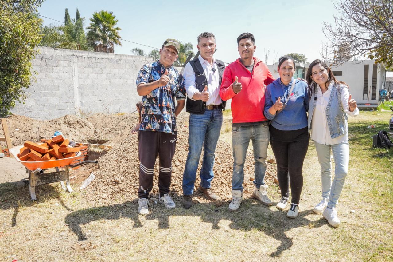 SUPERVISA ALFONSO SÁNCHEZ GARCÍA INSTALACIÓN DE BIODIGESTORES EN SAN SEBASTIÁN ATLAHAPA