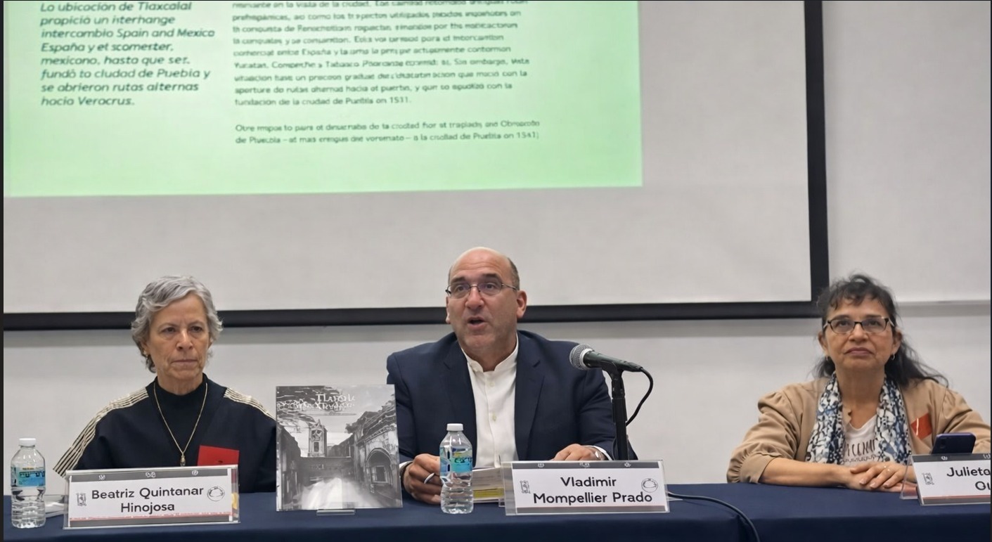 AYUNTAMIENTO DE TLAXCALA E INAH PRESENTAN OBRA SOBRE PATRIMONIO HISTÓRICO DE LA CAPITAL EN LA 47 FIL