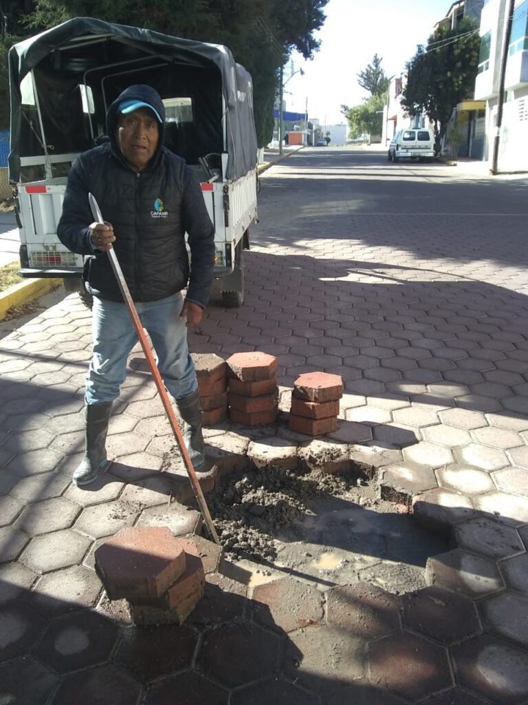 CAPAMH REALIZA TRABAJOS DE MANTENIMIENTO Y ATENCIÓN A LA RED HIDRÁULICA EN DISTINTOS PUNTOS DEL MUNICIPIO
