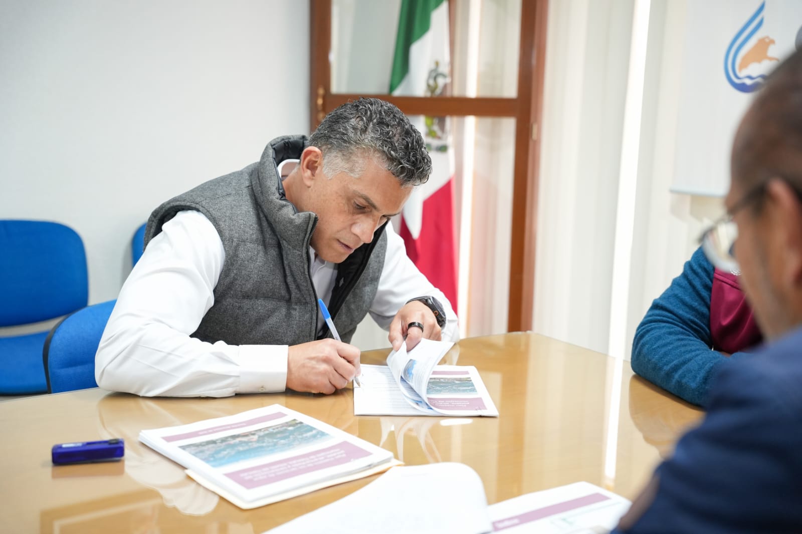 ALCALDE ALFONSO SÁNCHEZ GARCÍA FIRMA CON LA CONAGUA PLAN ESTRATÉGICO EN MATERIA DE AGUA Y SANEAMIENTO