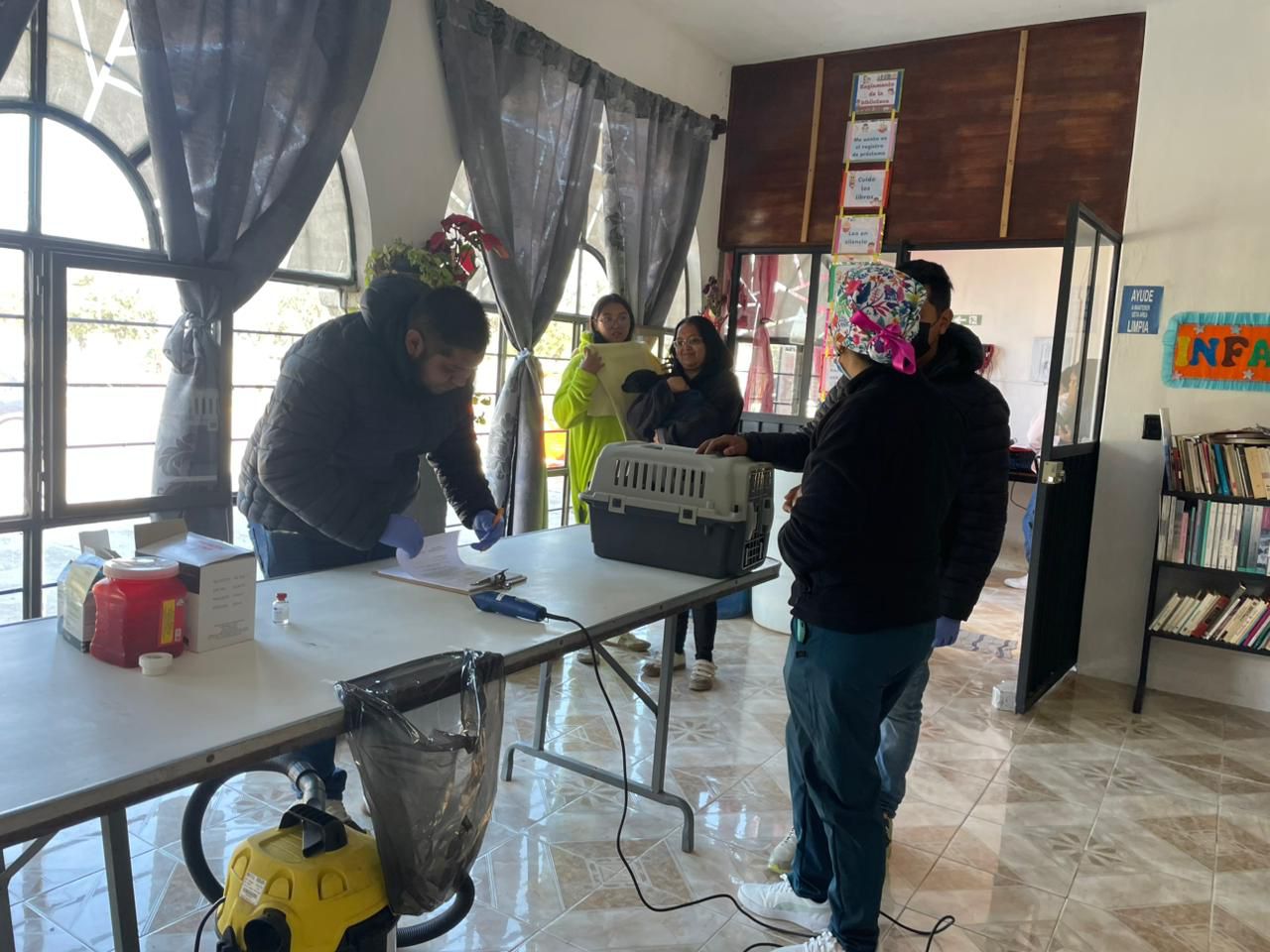 GOBIERNO DE HUAMANTLA LLEVA CAMPAÑA GRATUITA DE ESTERILIZACIÓN CANINA Y FELINA A NCP JOSÉ MARÍA MORELOS