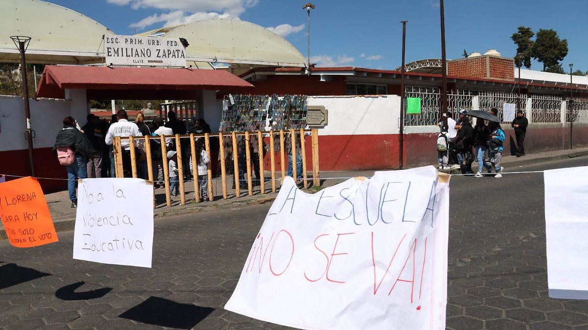 “NO HABRÁ MARCHA ATRÁS”: SEP CONFIRMA REUBICACIÓN DE LA PRIMARIA EMILIANO ZAPATA PESE A PROTESTAS Y BLOQUEOS