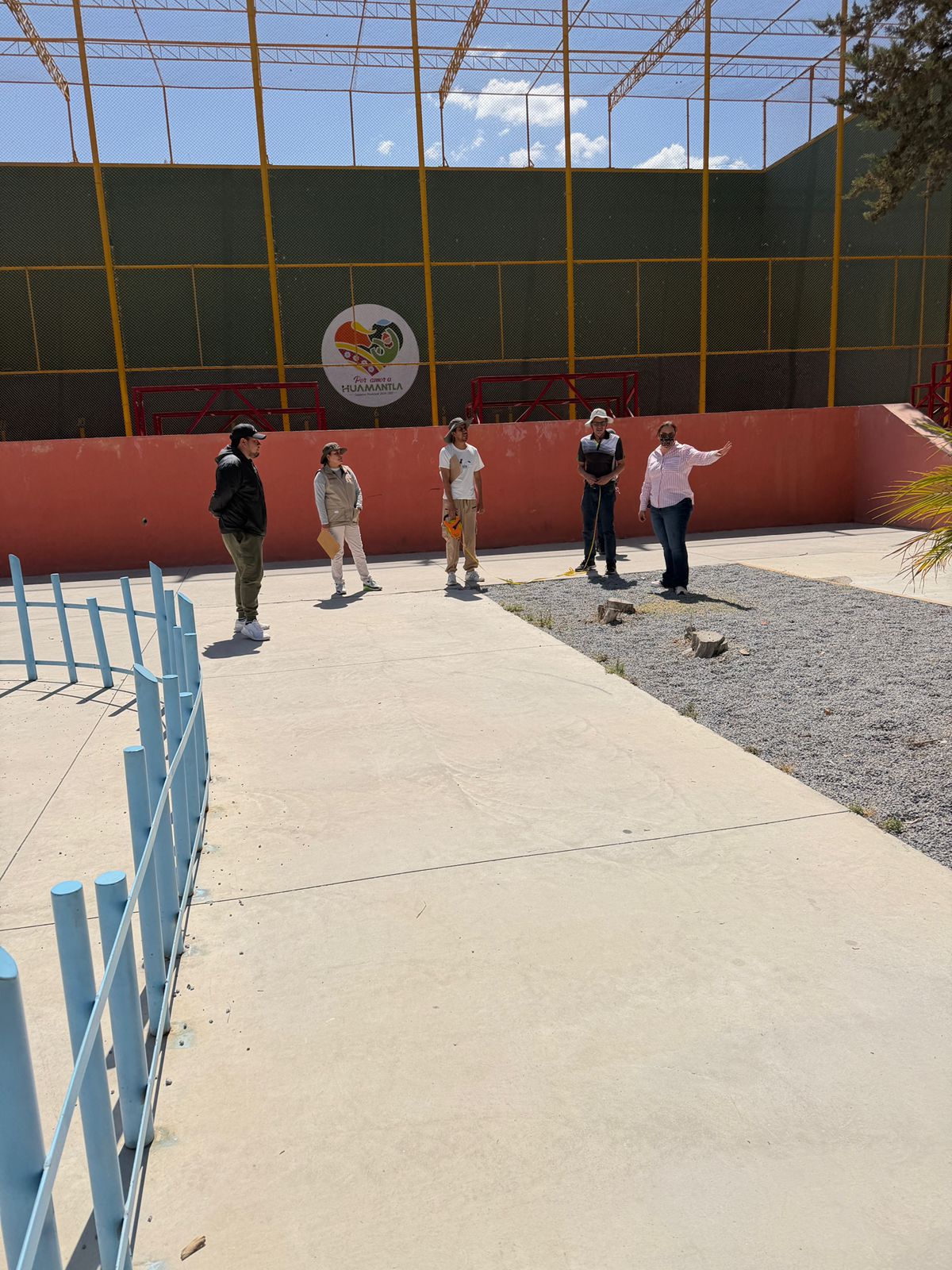 HUAMANTLA RECIBE VISITA DE SEDATU PARA VALORACIÓN DE POSIBLE INVERSIÓN EN ESPACIOS DEPORTIVOS