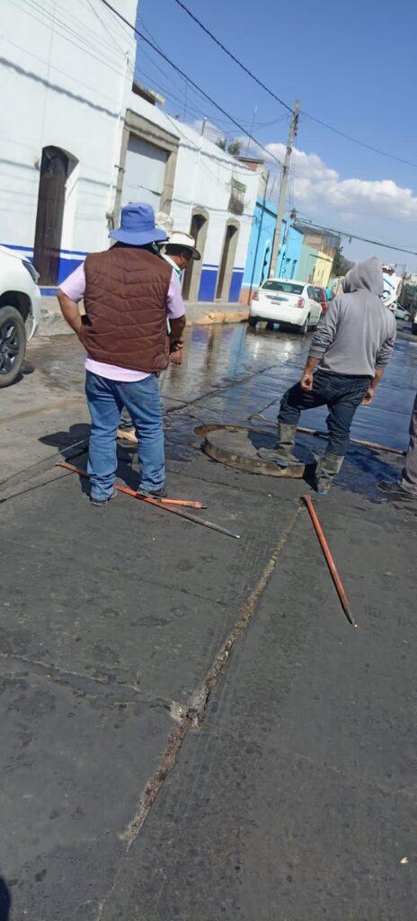 BOLETÍN DE PRENSA – CAPAMH MANTIENE ACCIONES PERMANENTES PARA FORTALECER LA INFRAESTRUCTURA HÍDRICA Y SANITARIA EN HUAMANTLA