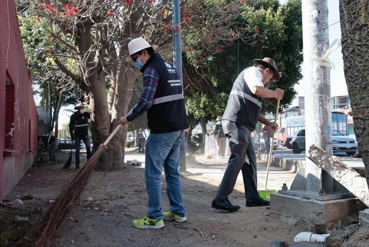 ALCALDE ALFONSO SÁNCHEZ GARCÍA ENCABEZA MACROFAENA EN ACUITLAPILCO PARA CONTINUAR CON EL RESCATE DE LA CIUDAD