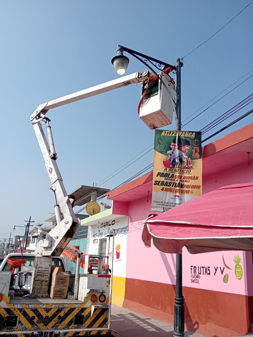 Brigadas “Huamantla Brilla Más” fortalecen la atención de luminarias en el municipio