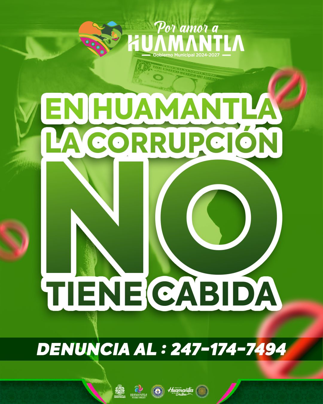 EN HUAMANTLA, LA CORRUPCIÓN NO TIENE CABIDA
