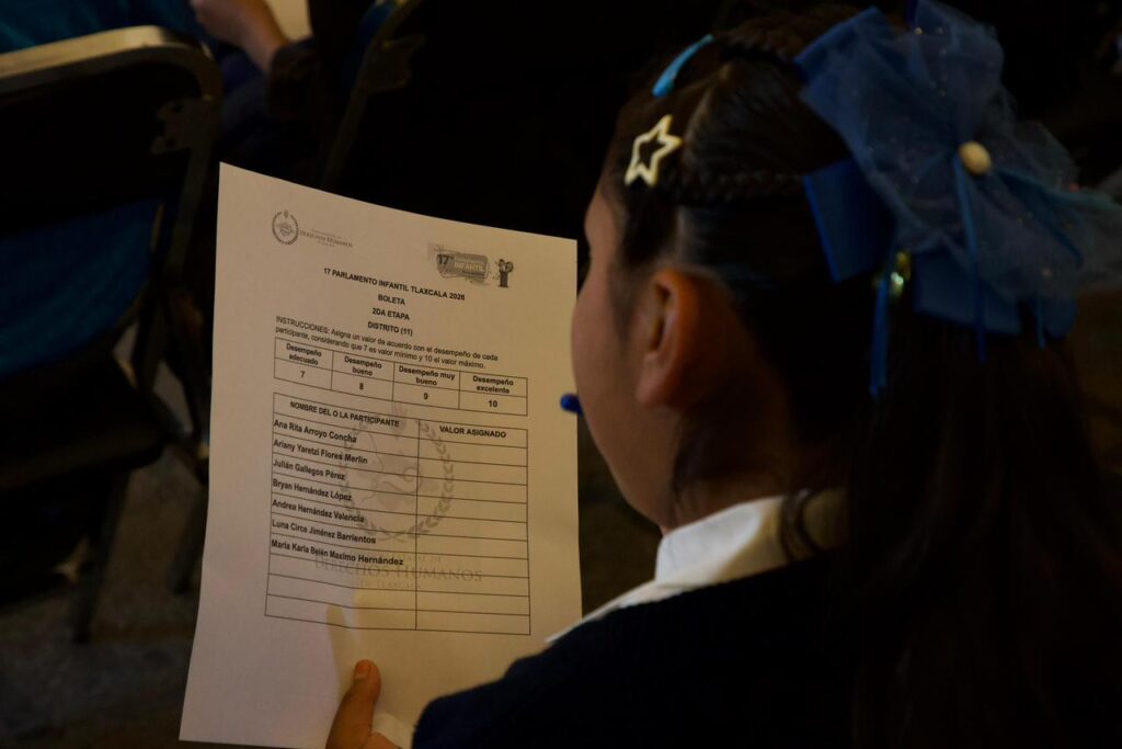 HUAMANTLA FUE SEDE DE LA SEGUNDA ETAPA DEL XVII PARLAMENTO INFANTIL TLAXCALA 2026