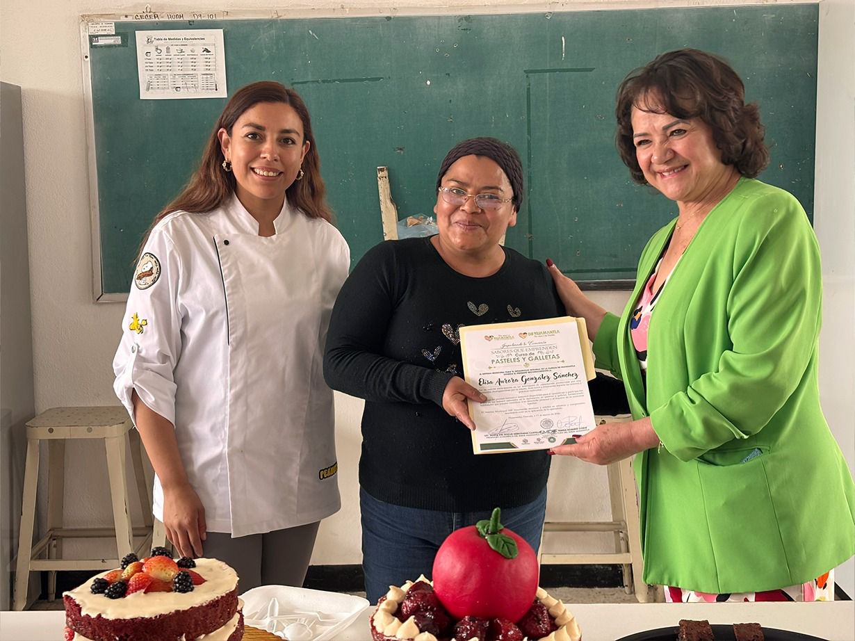 SMDIF HUAMANTLA CLAUSURA CURSO “SABORES QUE EMPRENDEN” PARA FORTALECER LA ECONOMÍA FAMILIAR