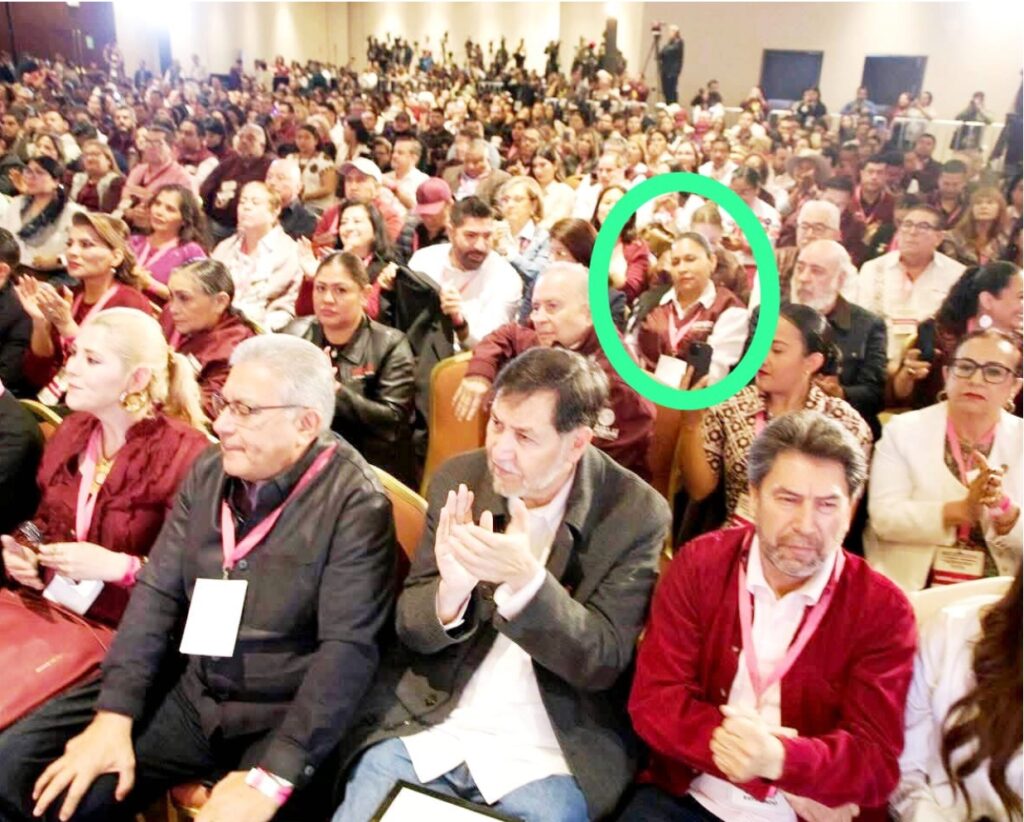 MANDAN A LA TERCERA FILA A ANA LILIA RIVERA