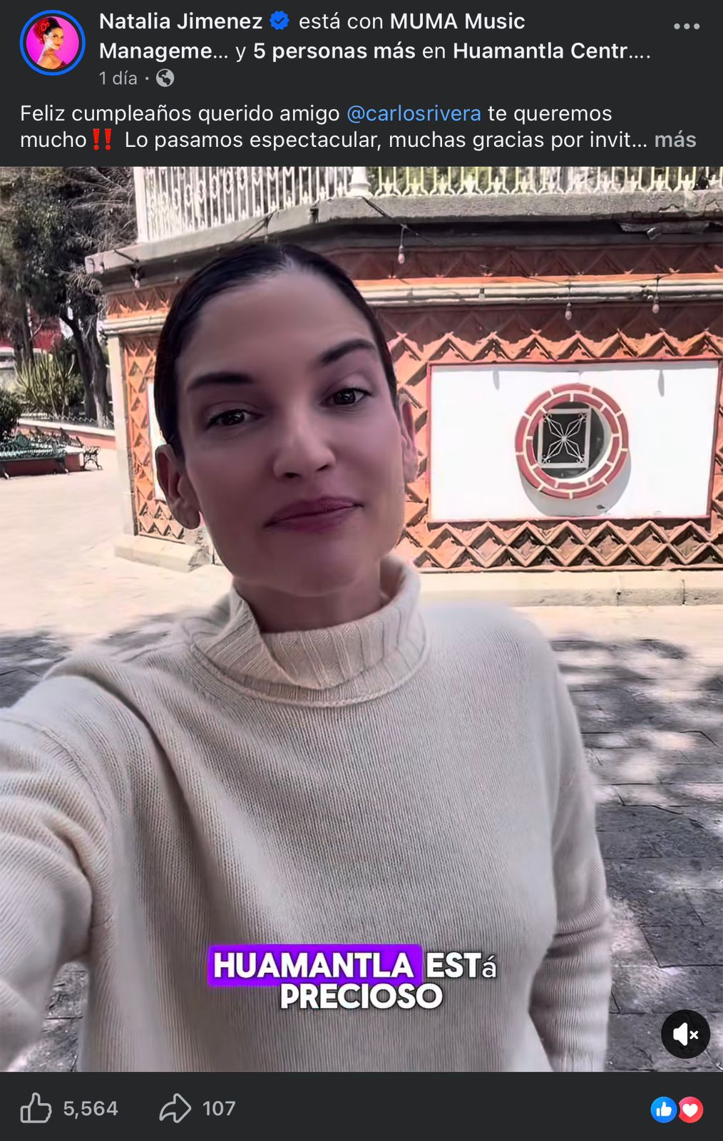 HUAMANTLA, EPICENTRO DE VISITA Y PROYECCIÓN NACIONAL DURANTE EL CUMPLEAÑOS DE CARLOS RIVERA