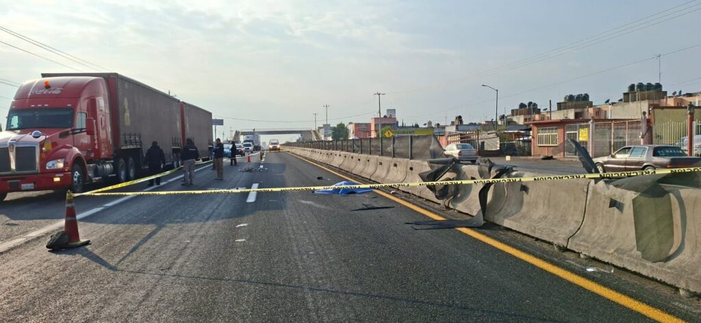 ATIENDEN AUTORIDADES HECHO DE TRÁNSITO EN CARRETERA FEDERAL MÉXICO–VERACRUZ EN HUAMANTLA