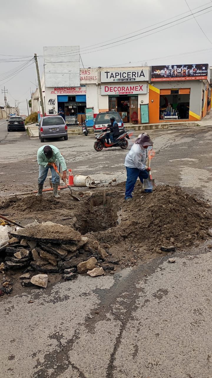 CAPAMH REALIZA ACCIONES DE MANTENIMIENTO Y PREVENCIÓN EN DISTINTOS PUNTOS DE HUAMANTLA